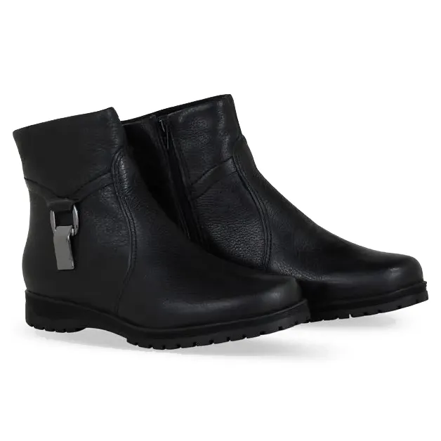 Bottero Bota 369202-7 Preto Couro Burnish -3-